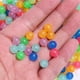 thumbnail image 4 of 50-100 cuentas espaciadoras sueltas redondas luminosas de 6/8/10 mm, mezcla de cuentas acrílicas que brillan en la oscuridad para hacer joyas y pulseras, 4 of 5