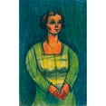 thumbnail image 3 of Karl Wiener 13x18 Black Modern Framed Museum Art Print Titled - Female Portrait; Out of; ‘The 150 Leaves’ (1940), 3 of 5