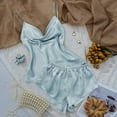thumbnail image 2 of Sngxgn Womens Outfits Pajamas Sets Summer Lounge Sets Sleepwear(C,M), 2 of 3