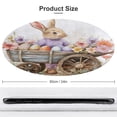 thumbnail image 2 of Easter Bunnies Rabbits Floral Medallion Round Rug - Small Round Area Rug, Soft Non-Slip Machine Washable Bedroom Mat Indoor Accent Entry Carpet for Office Desk Dorm Hallway, 2 of 7