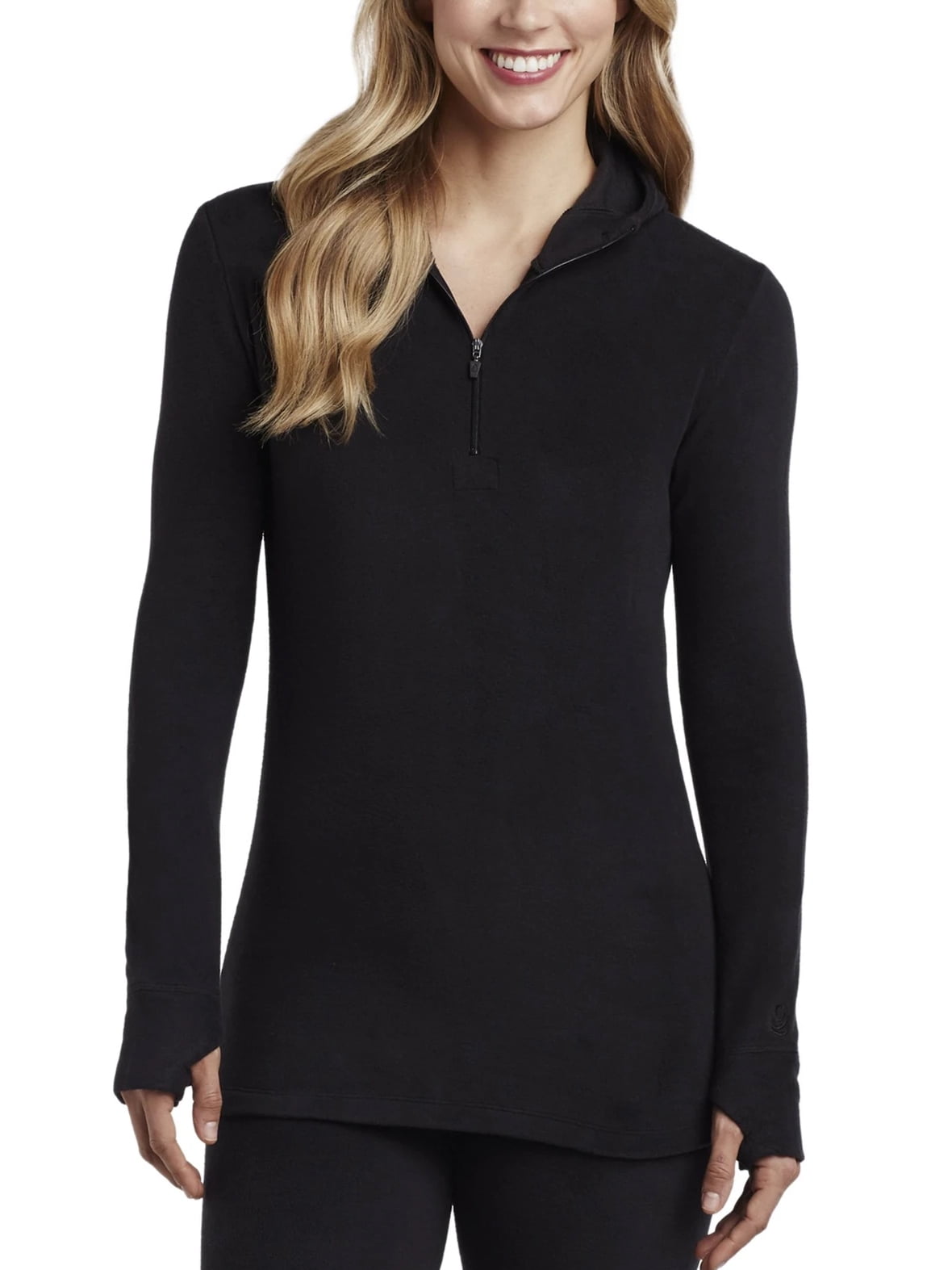 cuddl duds shirt with thumb holes