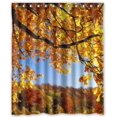 thumbnail image 1 of Cortina de ducha ABPHQTO Graceful Autumn Impermeable 150x180 cm, 1 of 2
