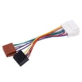 thumbnail image 3 of Stereo Radio Harness Connector Adapter, Pre Stripped Non Cutting ISO Wiring Harness Plug Easy Installation  for CD Player, 3 of 7