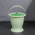 thumbnail image 4 of Pot de Chambre Portable avec Couvercle Sécurisé, Vert Sans Anneau, 4 of 7