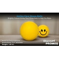 thumbnail image 4 of 10 Smiley Face Stress Balls Pack - PU Foam, Squeezable, Soft - Yellow, 4 of 5