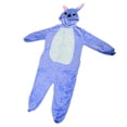 thumbnail image 4 of Pijama de una pieza con dibujos animados, suave, con botones delanteros y capucha, bonito pijama de una pieza con animales para la familia, pijama de dibujos anim, 4 of 15