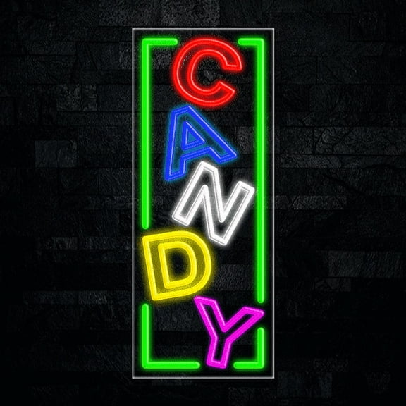 Candy Neon Sign12"L x 30"H #30975