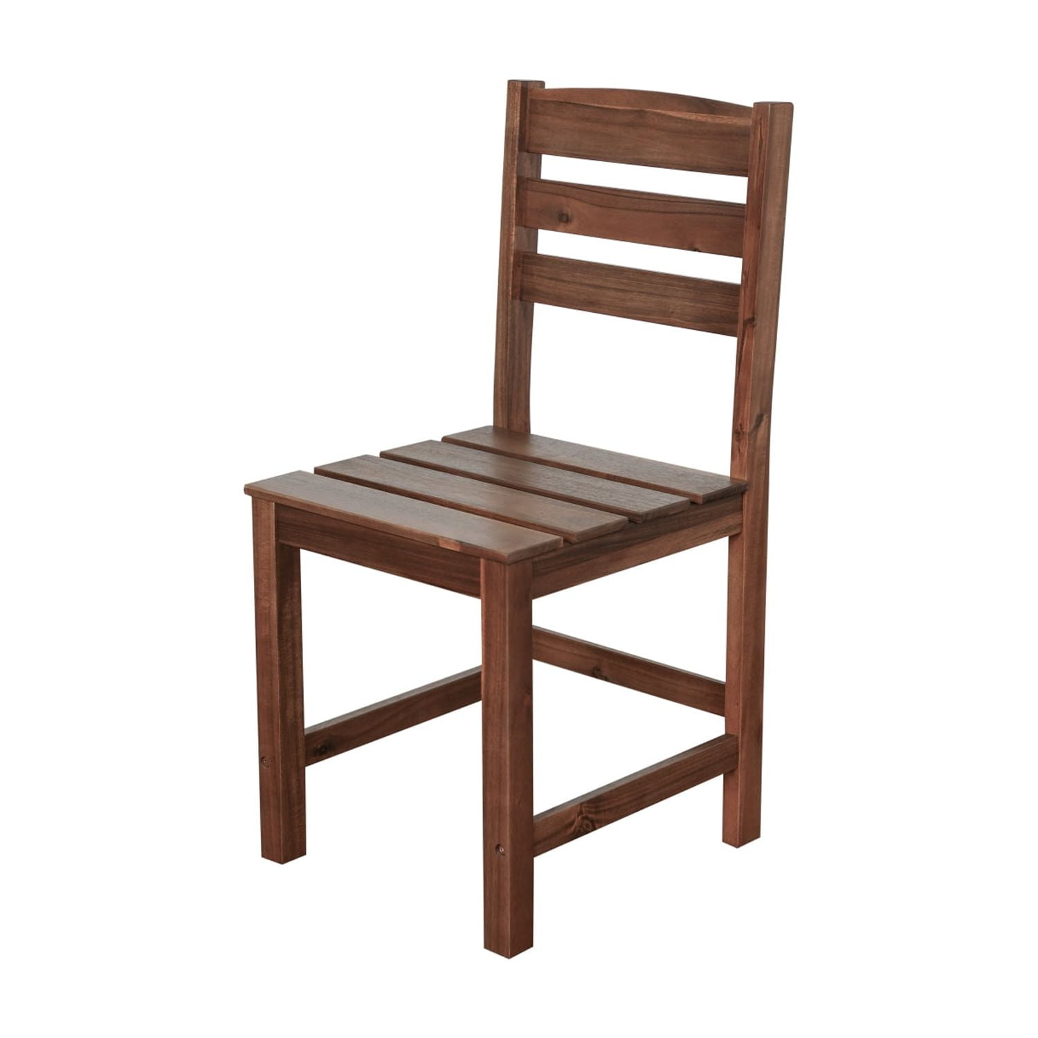 Harper & Bright Designs Patio Outdoor Acacia Wood Dining Set for 6, 6 Pieces All Weather Farmhouse Dining Furniture Table Set with Bench and 4 Chair for Outdoor Garden Porch, Brown