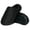 Black, variant on BERANMEY Slip On Waterproof Mens Slippers Closed Toe Slippers for Mens Warm Fuzzy Comfy House Shoes Non-slip Sole Indoor/Outdoor Fluffy Wide Winter Slippers