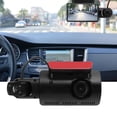 thumbnail image 2 of Dash CAM Full HD Dual Dashboard Car Camera, 170 Wide Angle Video Recorder Car Driving Recorder, con Pantalla de 3.0 "No Light Night Vision, Grabación Doble Delantera Y Trasera, Grabación en Bucle, 2 of 5