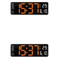 thumbnail image 1 of Reloj de Pared Digital Moderno Kearding 2Conjunto Naranja, 1 of 1
