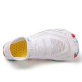 thumbnail image 4 of lnmuld Men Women Five Toe Shoes Barefoot Shoes for Water Yoga Fitness Hiking Color:White,Size:41, 4 of 9