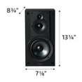 thumbnail image 4 of Sony SS-CS5M2 3-Way Bookshelf Speakers with Isolation Pads, 4 of 8