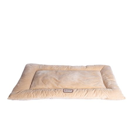 Armarkat Tapis pour Animaux 35 Pouces par 22 Pouces par 3 Pouces M01-Large, Beige