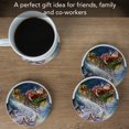 thumbnail image 3 of Thirstystone "Santa's Sleigh" 4-Pack Sandstone Coasters, 3 of 6