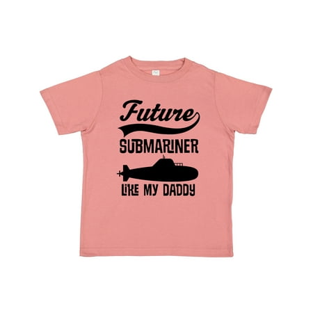 

Inktastic Future Submariner Like Daddy Gift Toddler Boy or Toddler Girl T-Shirt