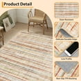 thumbnail image 7 of FairOnly 6'x9' Colorful Braided Washable Rugs for Living Room Soft Ultra-Thin Area Rugs Modern Rugs for Bedroom, 7 of 7