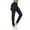 Black, variant on Womens Skirted Leggings Slim Stretch High Waistt Yoga Tennis Golf Skorts Leggings for Women