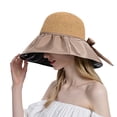 thumbnail image 3 of Chapeau de Soleil Extérieur pour Femmes, Protection Solaire, Double Face, Grand Bord, 3 of 7