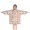 Beige Cow Checker, variant on White Cow Dot Pattern Blanket Hoodies for Kids 6-13YR Oversize Wearable Blanket Hoodies for Boys Girls Teens
