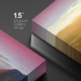 thumbnail image 4 of PixonSign Canvas Print Wall Art Extreme Contrast Red-Green Mountains & Hills Nature Wilderness Photography Realism Rustic Landscape Dramatic Multicolor Neon for Living Room, Bedroom, Office - 24"x36", 4 of 5