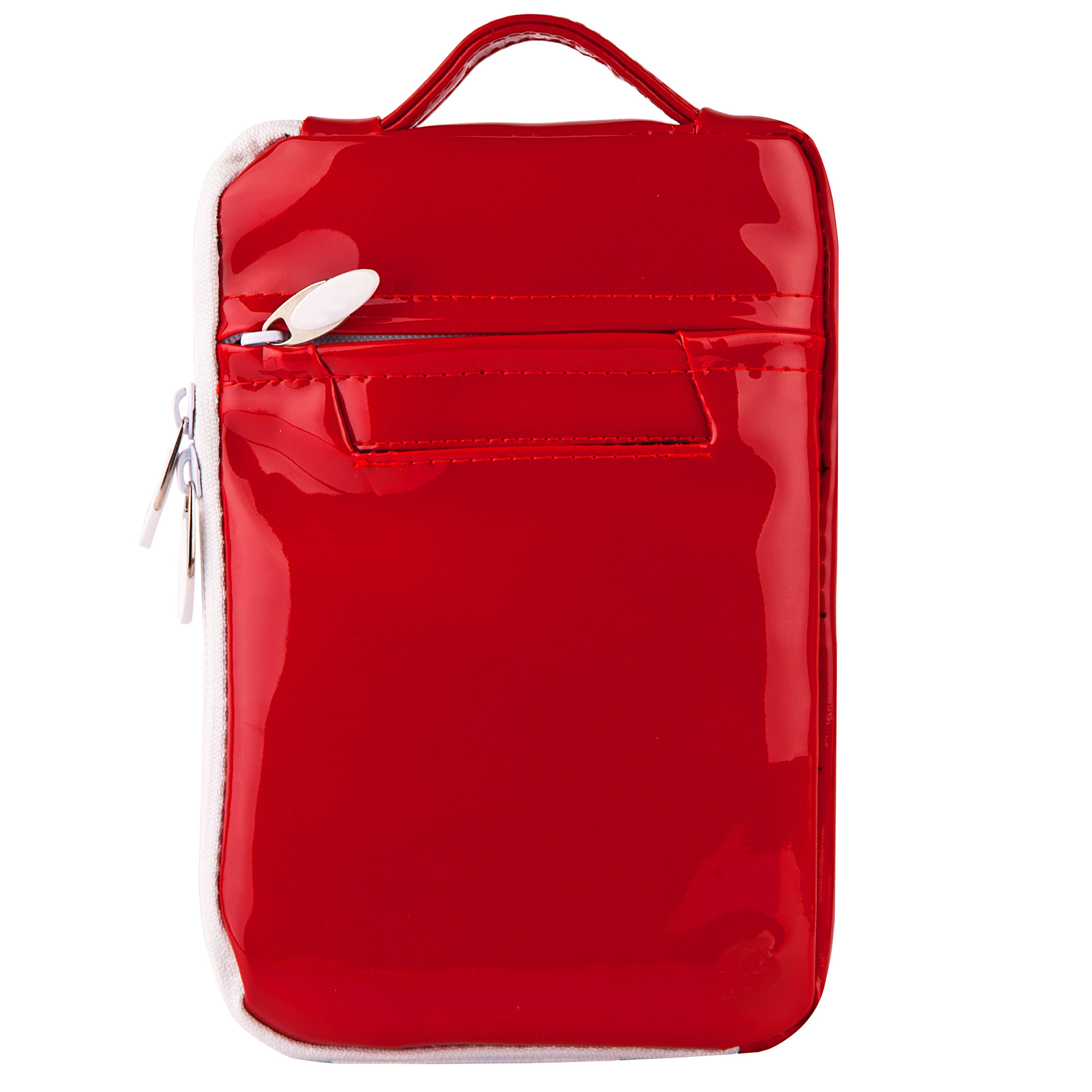 Outdoor Tablet Bag Well Cushioned Glossy Red Sleeve Case for Fire HD 8