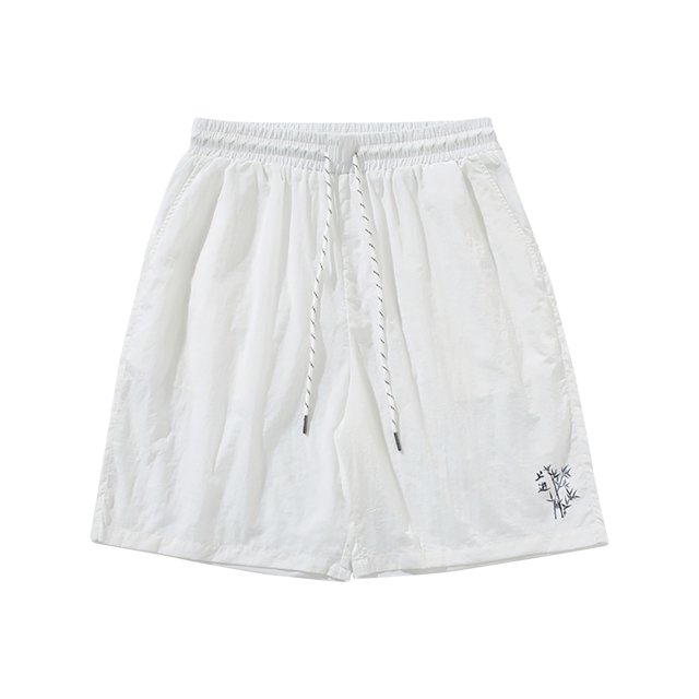 Fankiway Men'S Style Solid Color Drawstring Pocket Elastic Waist Casual Work Shorts Big Mens Shorts Clearance Cargo Shorts for Men Relaxed Fit