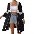 thumbnail image 2 of Vintage Beach Cover Ups for Women 2025 Kimonos Robe Cardigans Long Beach Dress Swimsuit Cover Up with Belt, 2 of 6
