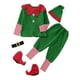 thumbnail image 3 of Disfraz de duende navideño, accesorios para fotos de ropa, disfraz de disfraz para fiesta de disfraces, festival, , juego de rol Hombres 140cm, 3 of 9