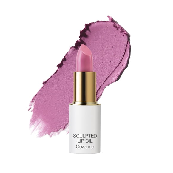 Ogee Full Bloom Sculpted Lipstick (Cezanne - Cool Pink) - Long Lasting Organic Lipstick with Jojoba Oil & Micro Hyaluronic Acid - 70% Organic Ingredients & Made in USA