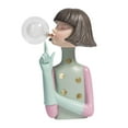 thumbnail image 3 of FITYLE Creative Night Light Resin Table Lamp Girl Statue Birthday Gift Lighting Bedside Lamp Desktop Decoration for Entryway Bedroom light green, 3 of 10