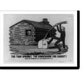 thumbnail image 2 of Historic Framed Print, The trap sprung! The kinderhook fox caught!, 17-7/8" x 21-7/8", 2 of 9