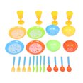 thumbnail image 4 of Plastic Kitchen Toys Multi 24Pcs For Kids Tea Parties Interactive Play Skill Development, 4 of 9