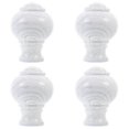 thumbnail image 1 of 4 Pcs Embouts de Tringle à Rideau Embouts de Tringle à Rideau Bouchons de Tringle à Rideau, 1 of 4