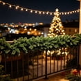 thumbnail image 2 of RBCKVXZ 9 Feet Christmas Garlands Holiday Green Artificial Soft Pine Garland for Indoors Outdoors Staircase Railing Banister Door Fireplace Mantel Wreath Christmas Decor, 2 of 8
