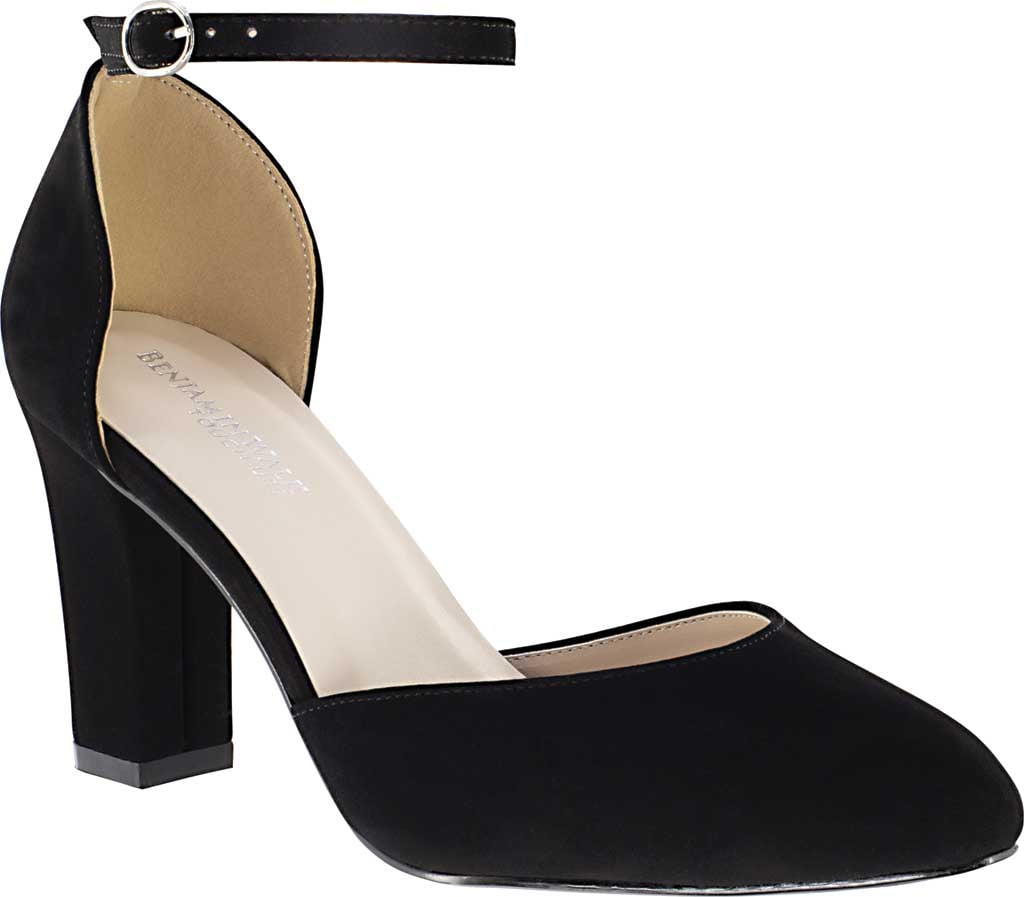 Women's Touch Ups Amanda Ankle Strap Closed Toe Sandal Black Lamy 5.5 M