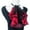 Wine red, variant on lanema Courtstyles Neckpiece Faux Collar Breathable Detachable Collar Colonial Jabot