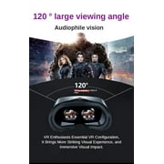ZHANGHENG VR Headset with Controller Adjustable 3D VR Glasses Virtual Reality Headset HD Blu-ray Eye Protected Support 5~7 Inch for Android/Phone/windows