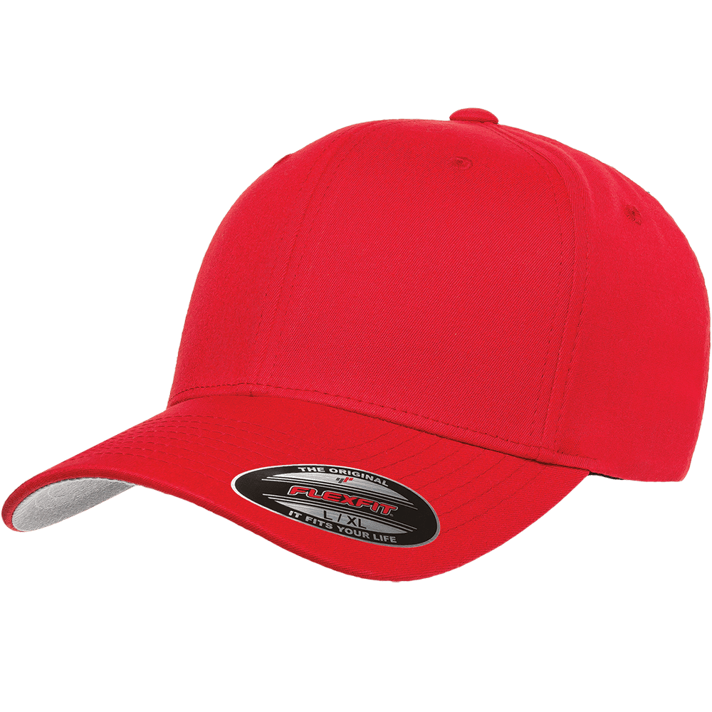 The Hat Pros Blank Flexfit VFlexfit Cotton Twill Fitted Hat Cap Flex