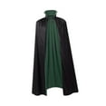 thumbnail image 3 of Capa De Halloween Perfecl Accesorio De Disfraz Capa Reversible Negro Verde 35 cm x 90 cm, 3 of 8