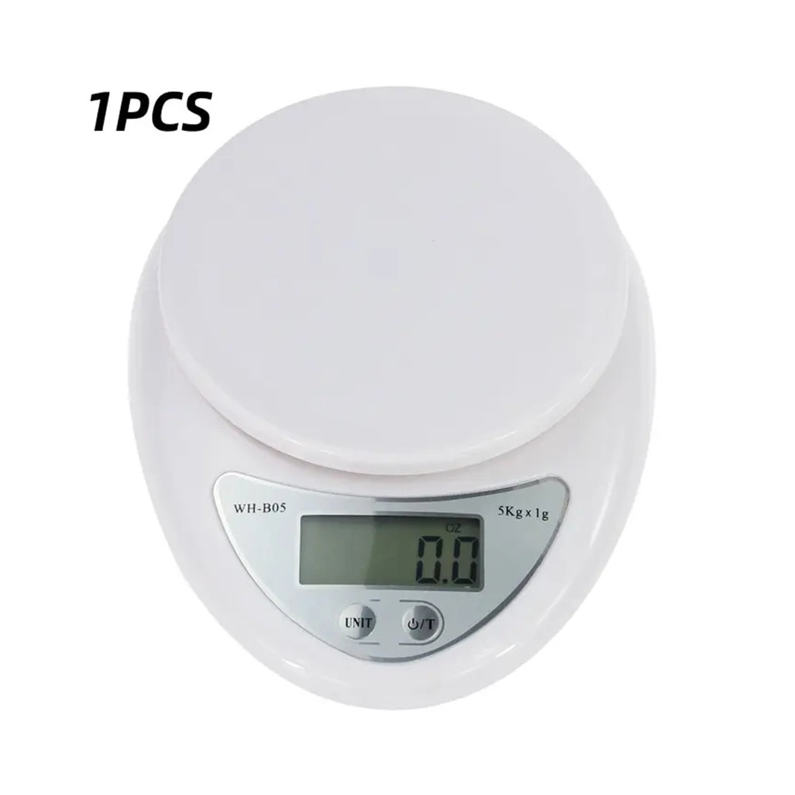 1pc 5kg LED Portable Digital Scale Scales Food Balance Measuring Weight Kitchen Electronic Scales Small Scale Weighing In Gs - High Precision