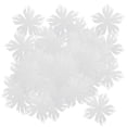 thumbnail image 2 of 100 Piezas de Piezas de de Nieve de Taladro Satinado Recortadas para Decoración de Ropa de Artesanía DIY 40 Mm BLESIY Adornos de Scrapbooking, 2 of 8
