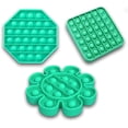 thumbnail image 1 of Push Pop Bubble Sensory Fidget Toy, Autism Special Needs Stress Reliever, Actualizado Silicone Stress Reliever Toy, Squeeze Sensory Toy o Niños Adultos Restaurar Emociones Anti-Ansiedad Herramientas Xemadio WMZL-848-4, 1 of 8