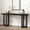 Black, variant on Euroco 63" Console Table, Narrow Sofa Table Behind Couch Entryway Table with Solid Wood Legs, Suitable for Entryway, Hallway, Living Room,Black