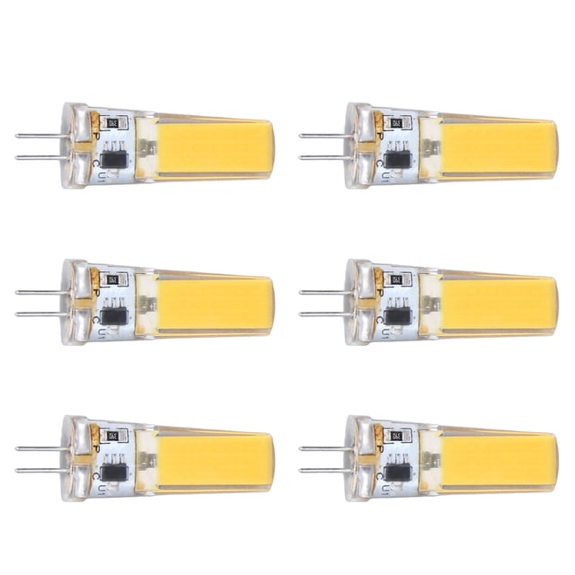 Bombilla COB, 6 piezas, bombillas LED para lámparas de araña G4, bombillas LED diseñadas para la perfección