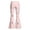 A-Pink242, variant on JAJAHO Girls Flare Leggings Slim Fit Bell Bottoms Stretchy School Uniform Pants, Sizes 5-16Y