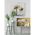 thumbnail image 6 of Marmont Hill Glowing Yellow Flowers Canvas Wall Art, 32" x 32", 6 of 7