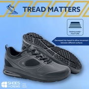 Shoes For Crews Revolution II, Womens Slip Resistant Work Shoes, Water Resistant, Black