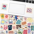 thumbnail image 2 of Vintage Literary Stamps Stickers, Set of 50, Waterproof and UV Resistant, Great for All Your Gadgets, 2 of 5