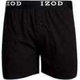IZOD Mens Cotton Knit Boxers 4Pack